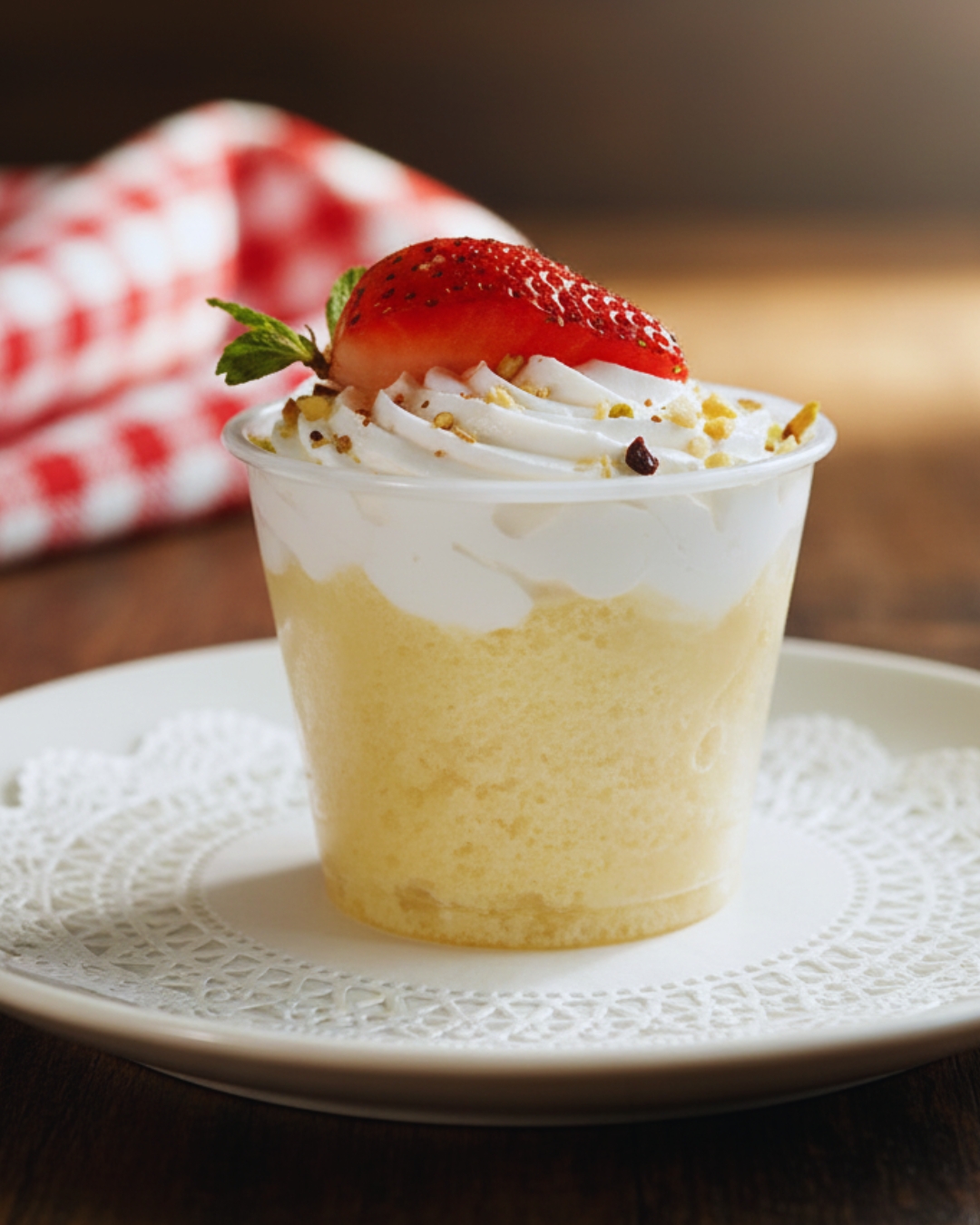 Tres Leches Vainilla en vaso